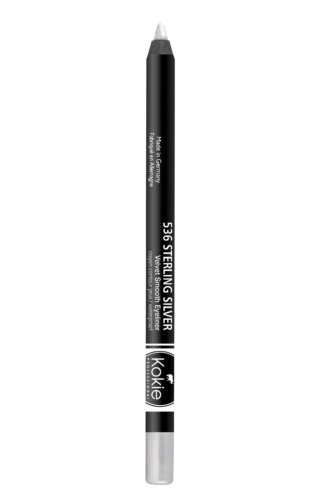 Kokie Cosmetics Velvet Smooth Eyeliner Pencil- Sterling Silver